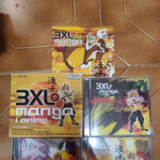 CDs de Música: CD 3XL MANGA I ANIME (3 CD) - 2003 - INCLUYE CANCIONES DRAGON BALL EN JAPONÉS Y CATALÁN