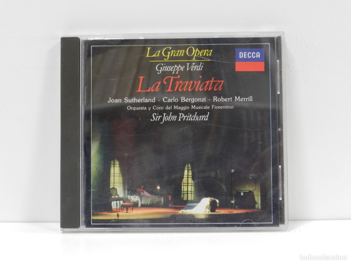 CDs de m&uacute;sica: DISCO CD. Verdi &ndash; La Traviata - La Gran &Oacute;pera. COMPACT DISC. - Foto 1