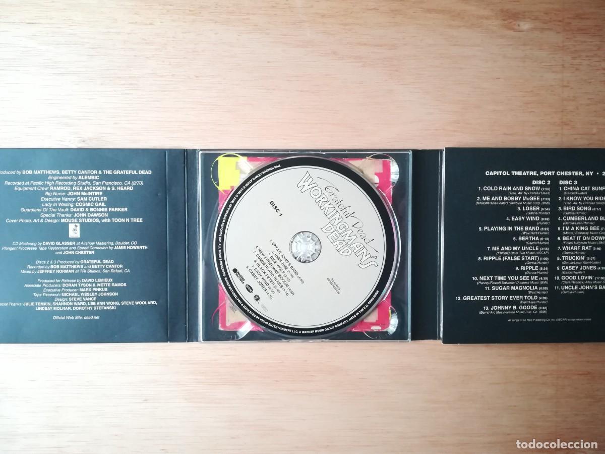 CDs de m&uacute;sica: Grateful Dead. A workingman&acute;s dead. 3CDs. HDCD. 50th anniversary, 2020 - Foto 4