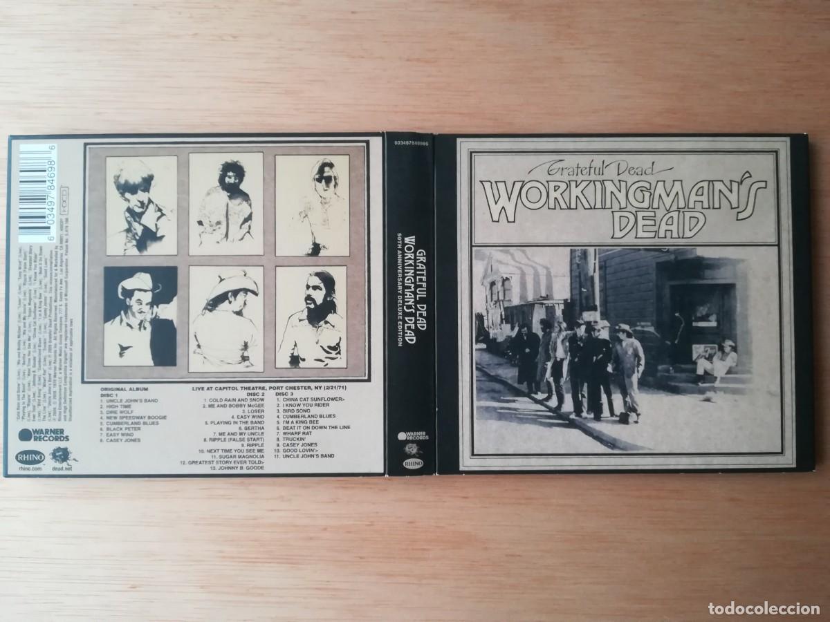 CDs de m&uacute;sica: Grateful Dead. A workingman&acute;s dead. 3CDs. HDCD. 50th anniversary, 2020 - Foto 6