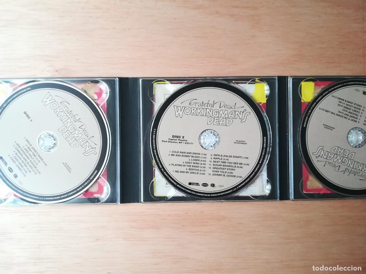 CDs de m&uacute;sica: Grateful Dead. A workingman&acute;s dead. 3CDs. HDCD. 50th anniversary, 2020 - Foto 7