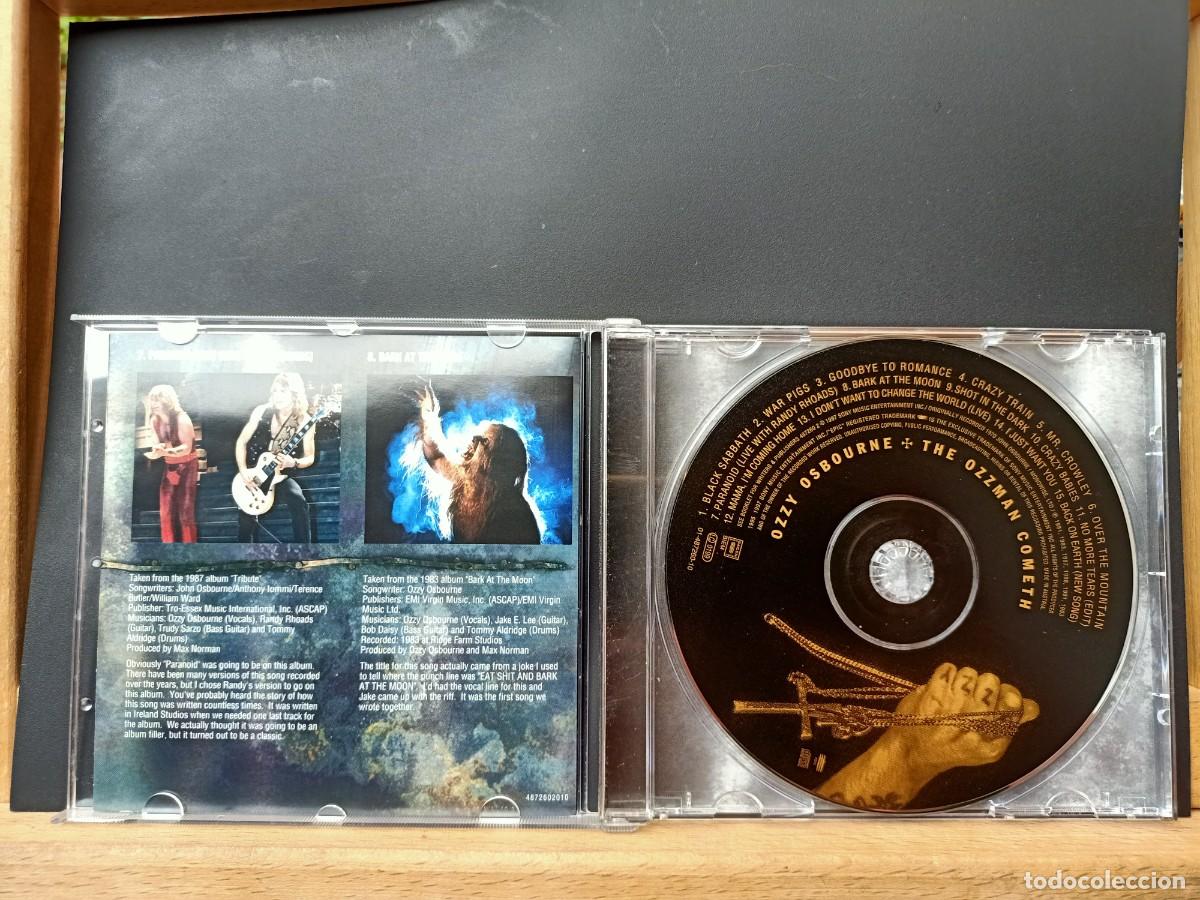 CDs de m&uacute;sica: OZZY OSBORNE - THE OZZMAN COMETH - Foto 3