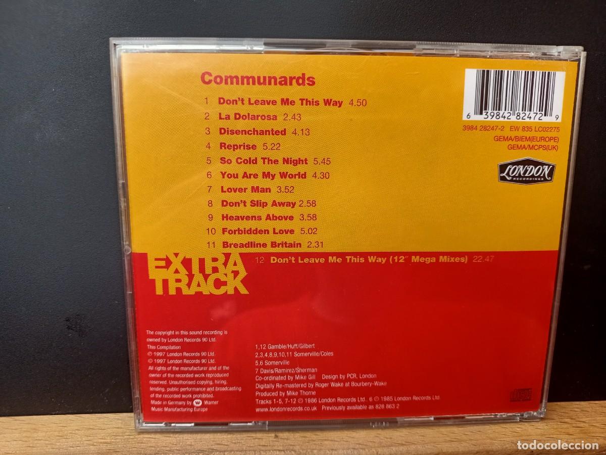 CDs de m&uacute;sica: COMMUNARDS - 1 EXTRA TRACK: DON&acute;T LEAVE ME THIS WAY - Foto 5