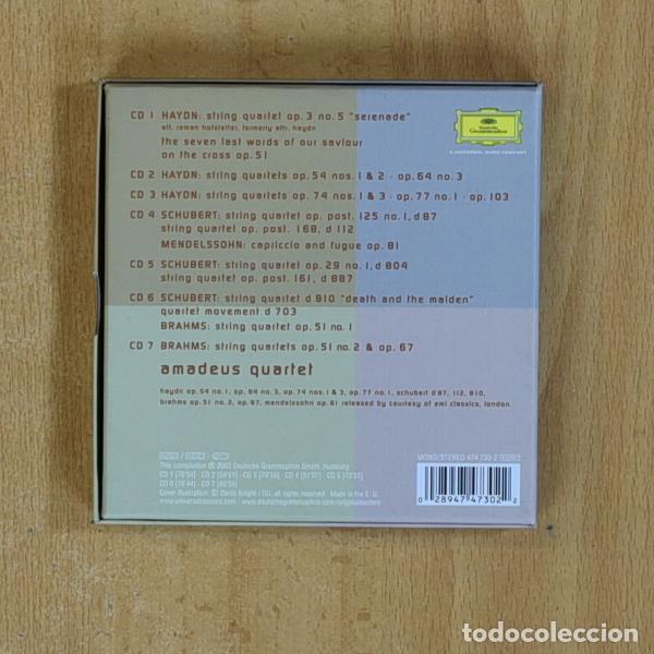 CDs de m&uacute;sica: AMADEUS QUARTET - HAYDN / SCHUBERT / BRAHMS 1951 / 57 - CD - Foto 2