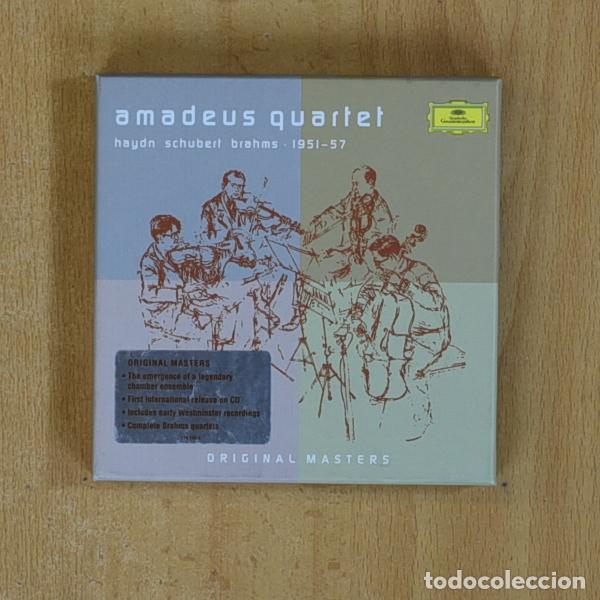 CDs de m&uacute;sica: AMADEUS QUARTET - HAYDN / SCHUBERT / BRAHMS 1951 / 57 - CD - Foto 1