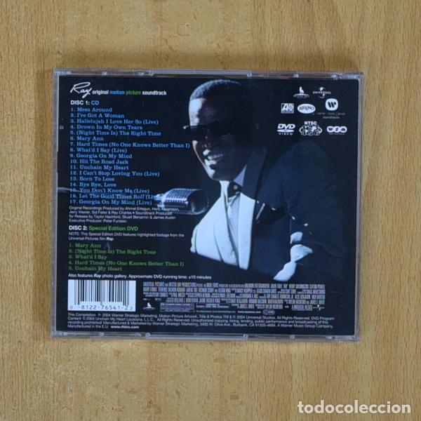 CDs de m&uacute;sica: RAY CHARLES - RAY - CD + DVD - Foto 2