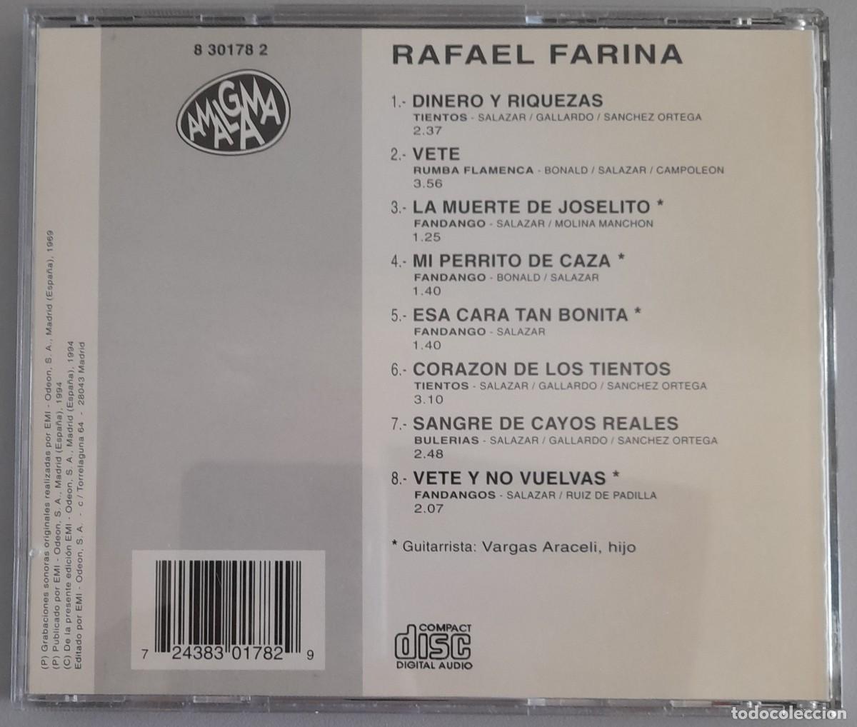 CDs de m&uacute;sica: RAFAEL FARINA - Foto 2