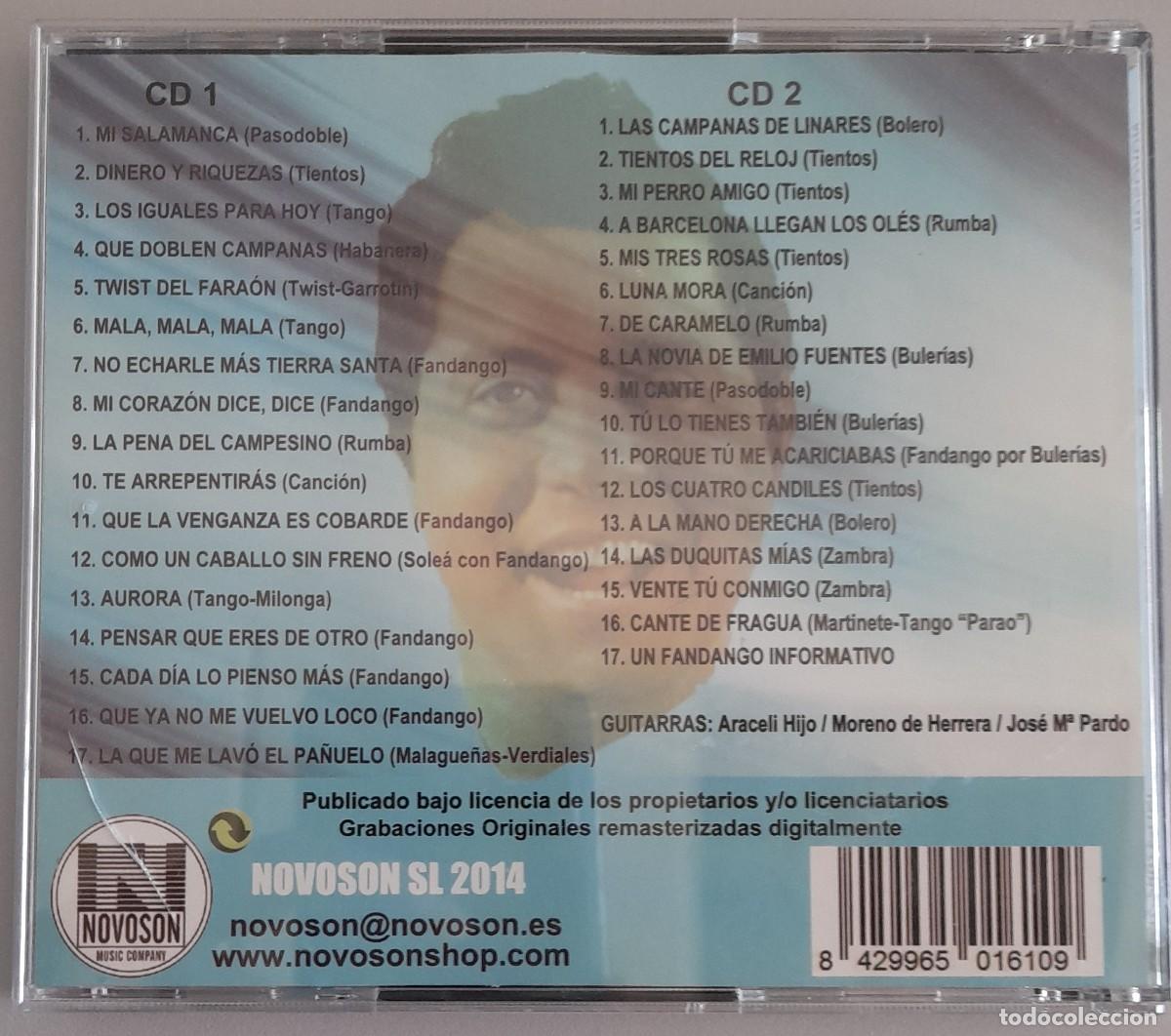 CDs de m&uacute;sica: RAFAEL FARINA - MIS MEJORES EXITOS - 2 CDS - Foto 2
