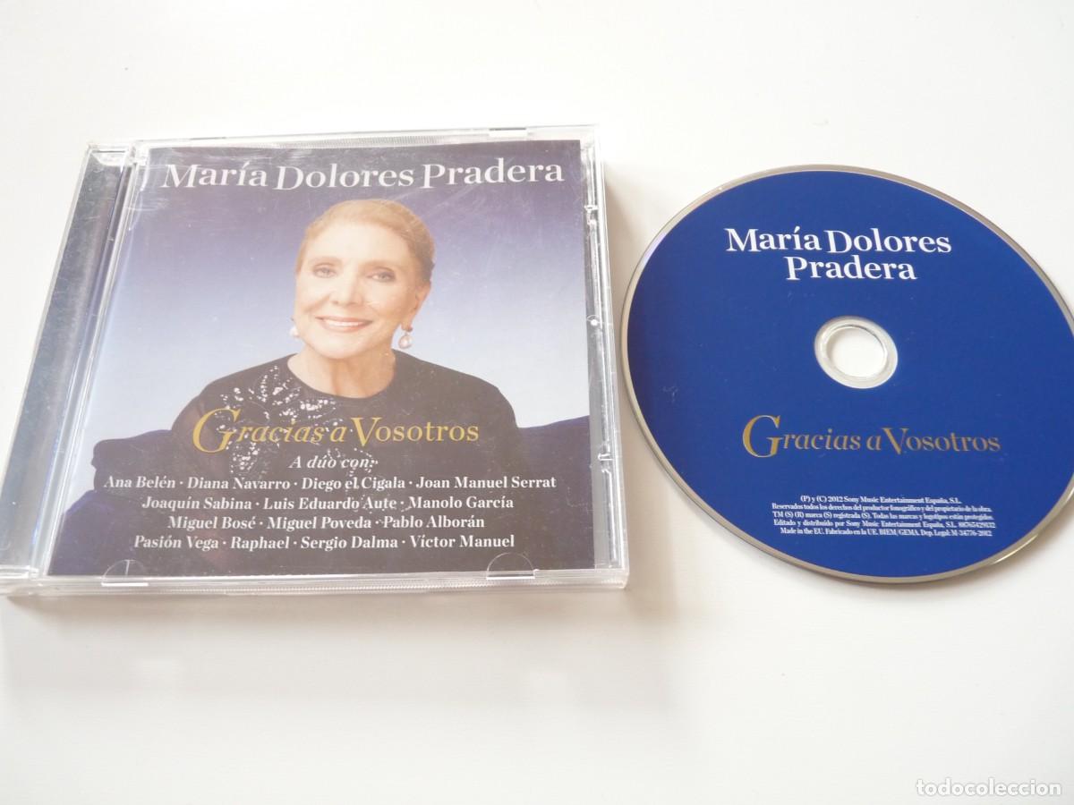 CDs de M&uacute;sica: CD GRACIAS A VOSOTROS de MAR&Iacute;A DOLORES PRADERA REF: 6-49