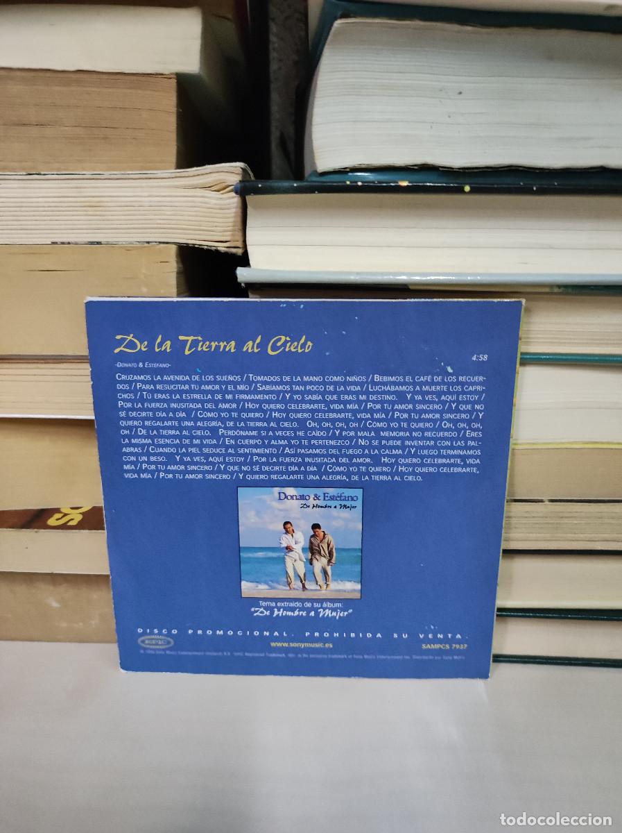 CDs de m&uacute;sica: Donato & Estefano &ndash; De La Tierra Al Cielo - Foto 2