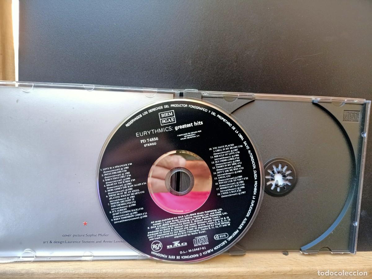 CDs de m&uacute;sica: EURYTHMICS - GREATEST HITS - 1991 - Foto 3