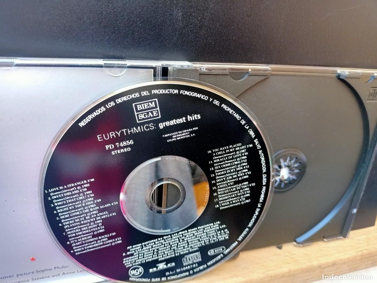 CDs de m&uacute;sica: EURYTHMICS - GREATEST HITS - 1991 - Foto 4