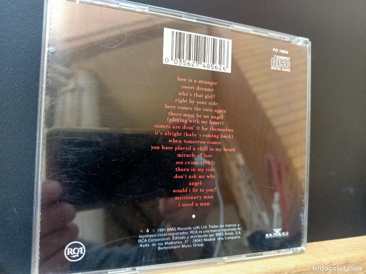 CDs de m&uacute;sica: EURYTHMICS - GREATEST HITS - 1991 - Foto 6