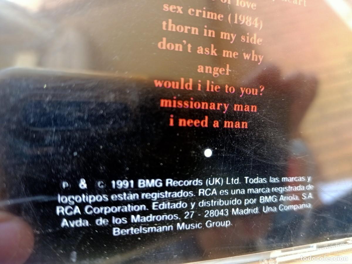 CDs de m&uacute;sica: EURYTHMICS - GREATEST HITS - 1991 - Foto 7