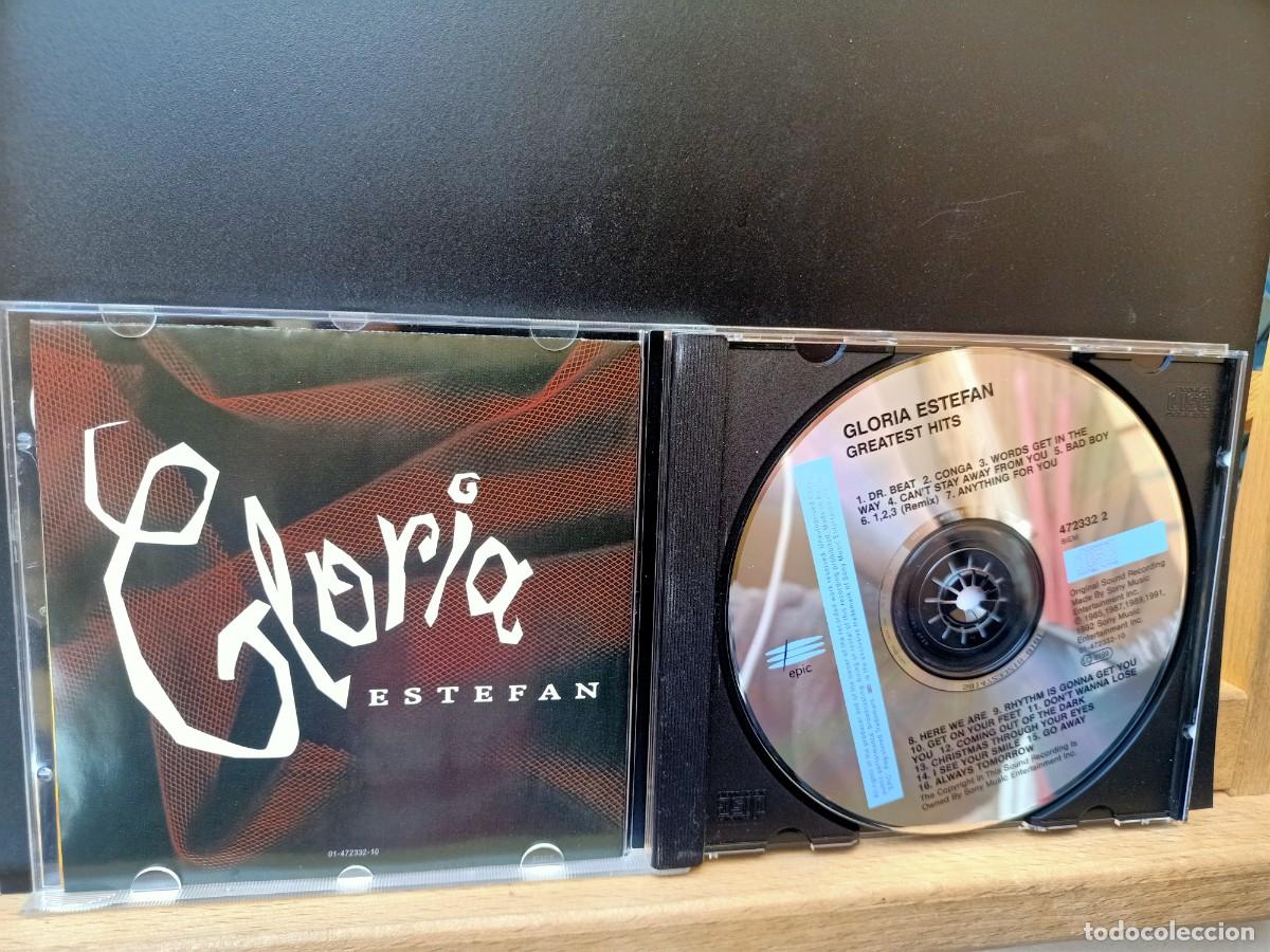 CDs de m&uacute;sica: GLORIA ESTEFAN - GREATEST HITS - 1992 - Foto 3