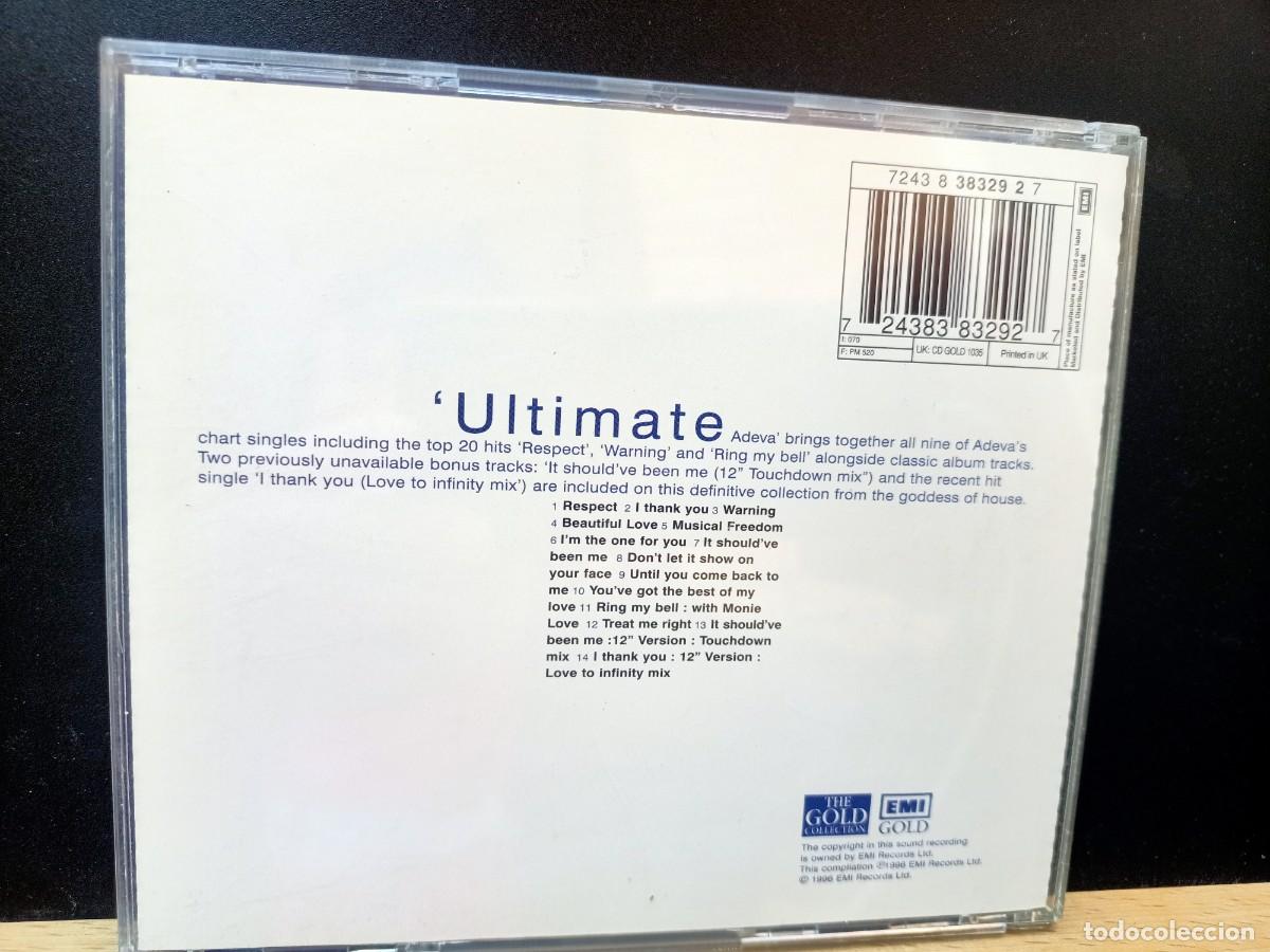 CDs de m&uacute;sica: ADEVA - ULTIMATE ADEVA - 1996 - Foto 5