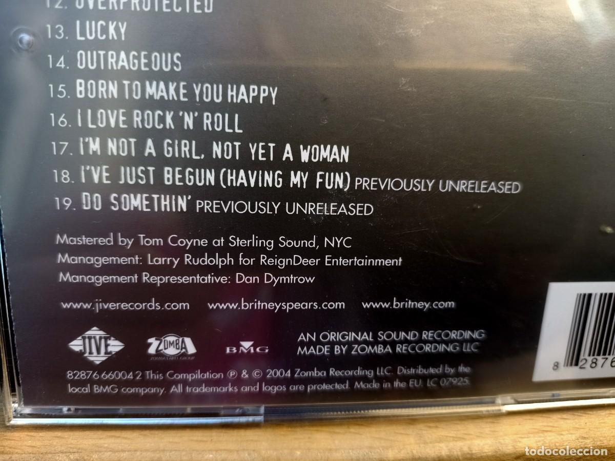 CDs de m&uacute;sica: BRITNEY SPEARS - GREATEST HITS: MY PREGORATIVE - 2004 - Foto 5