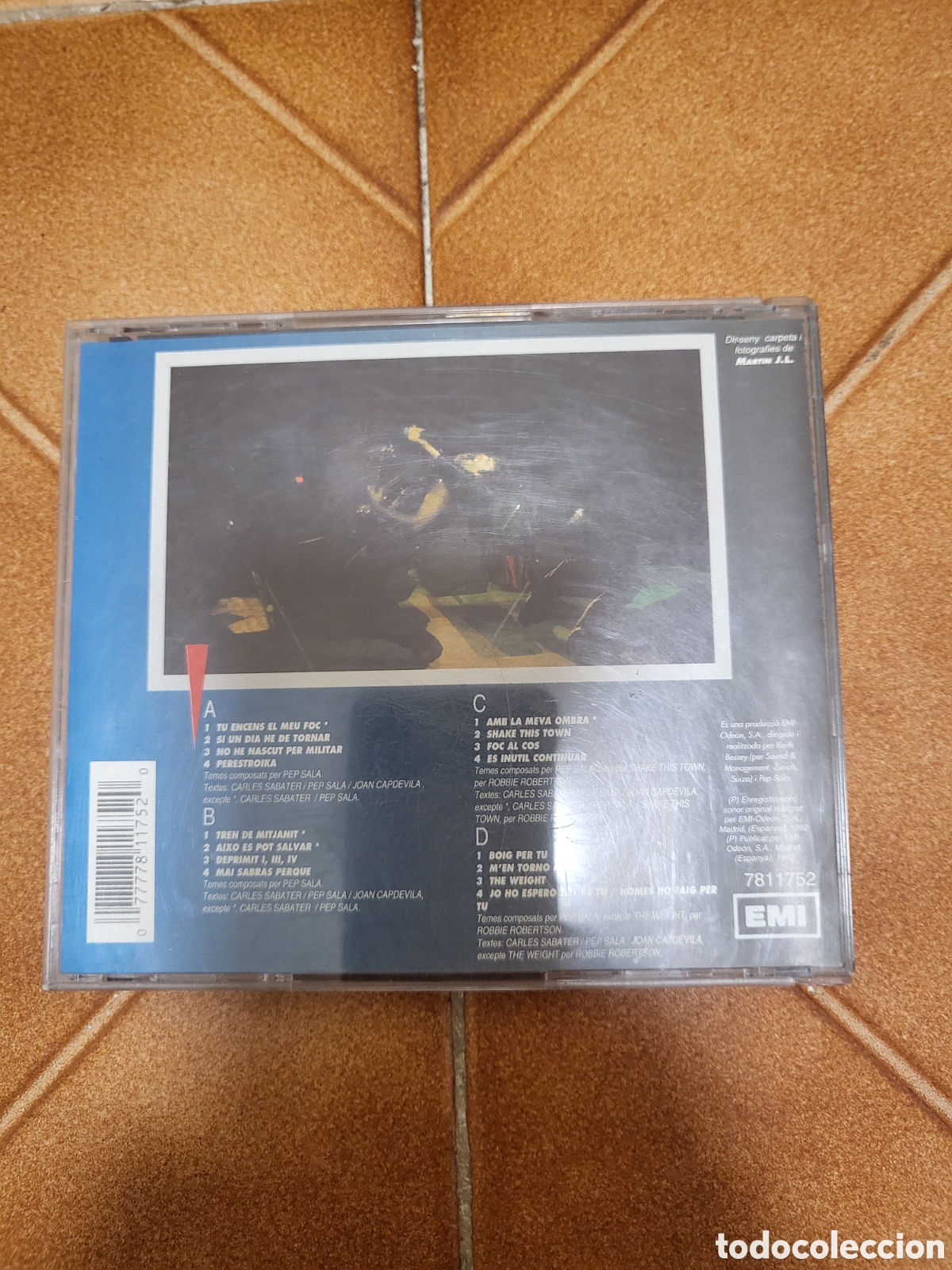 CDs de m&uacute;sica: CD Sau - Concert de mitjanit (1992) - Foto 2