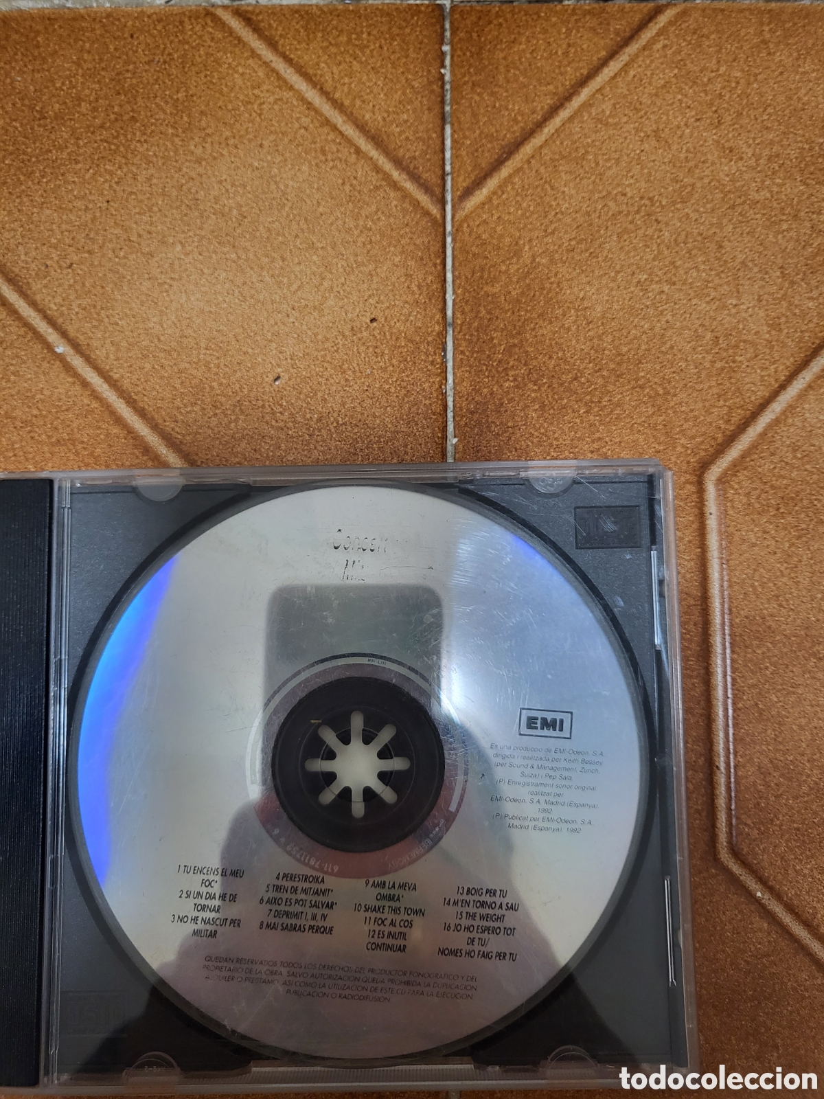 CDs de m&uacute;sica: CD Sau - Concert de mitjanit (1992) - Foto 1