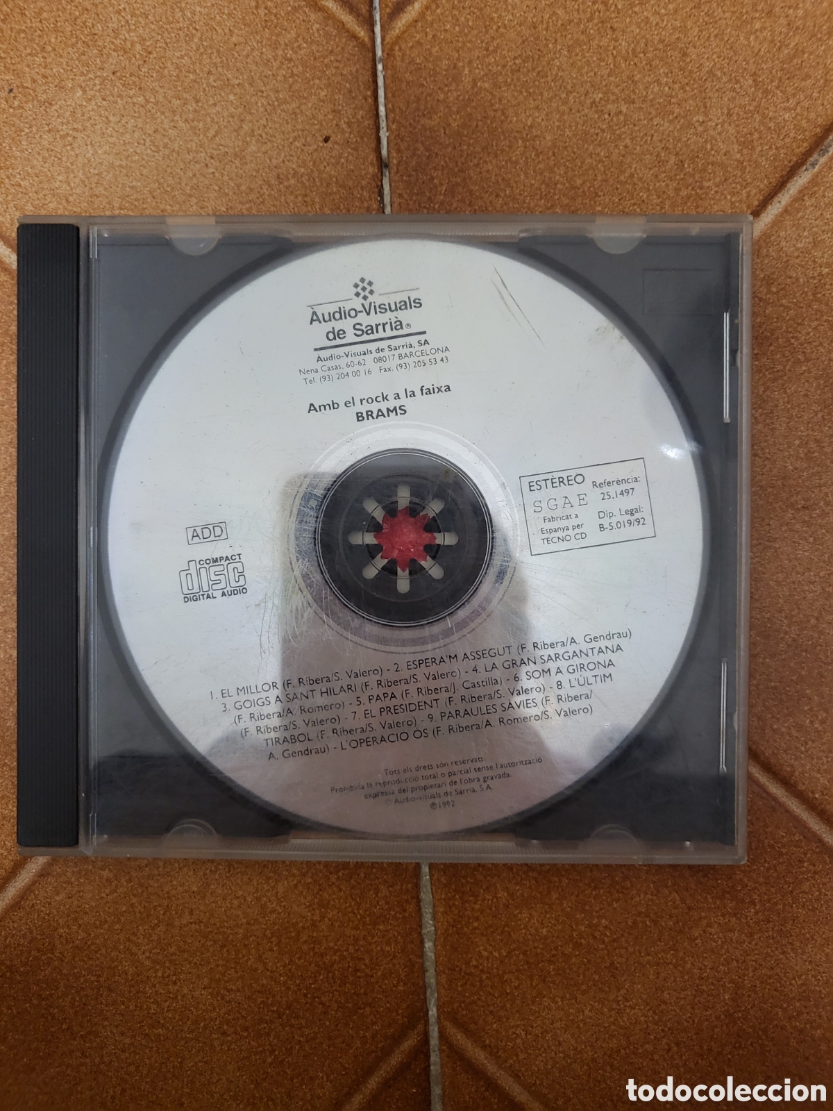 CDs de m&uacute;sica: CD Brams - Amb el rock a la faixa (1992) - Foto 1