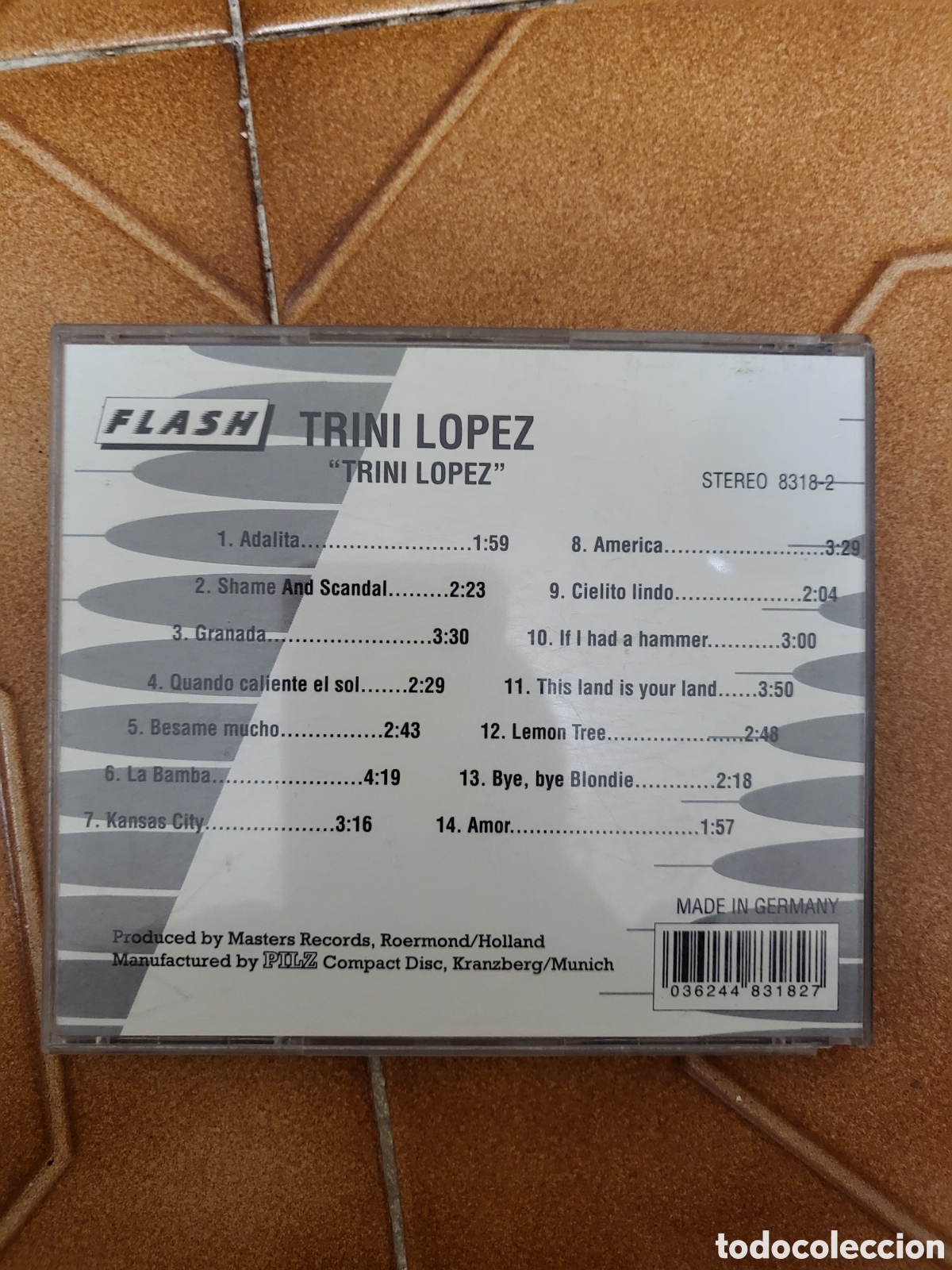 CDs de m&uacute;sica: CD Trini Lopez - Flash - Foto 2