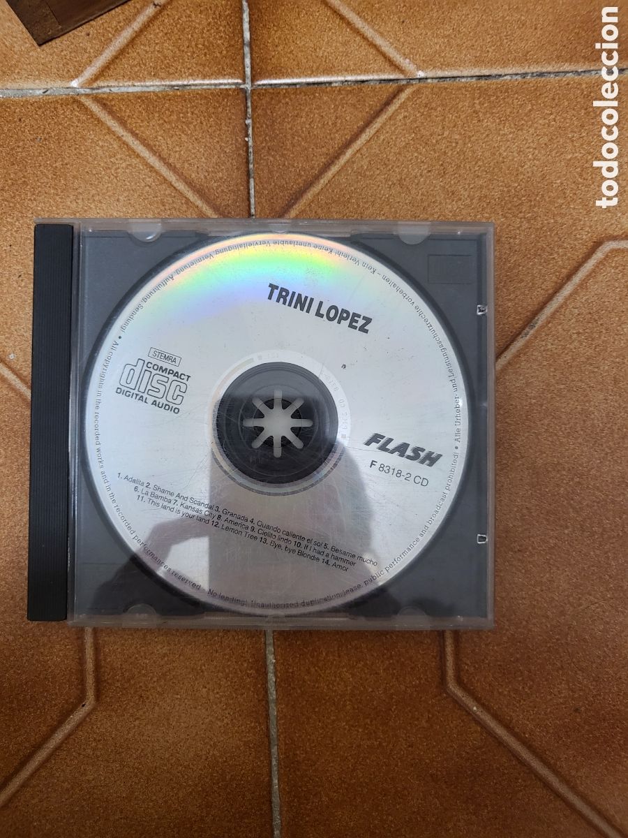 CDs de m&uacute;sica: CD Trini Lopez - Flash - Foto 1