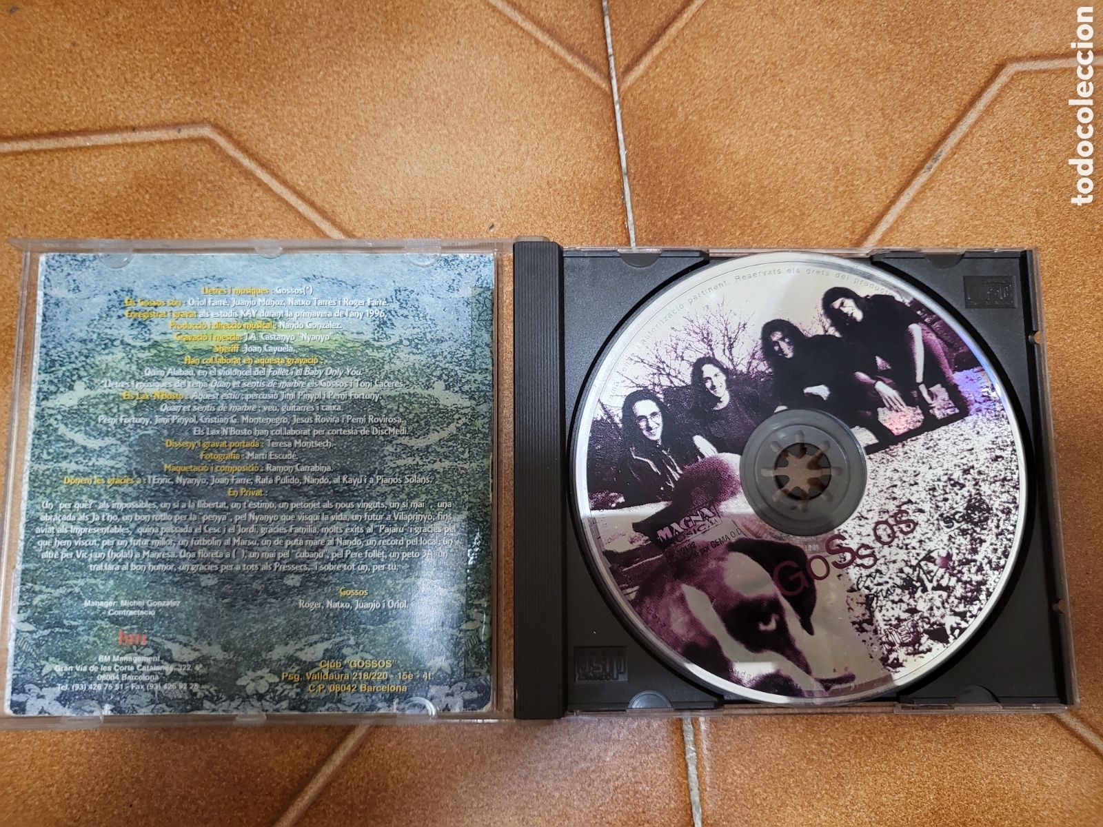 CDs de m&uacute;sica: CD Gossos - En privat - Foto 2