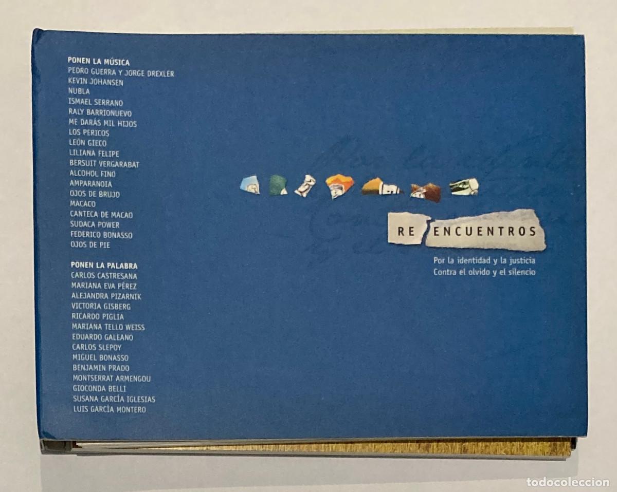 CDs de m&uacute;sica: RE ENCUENTROS. POR LA IDENTIDAD Y LA JUSTICIA. CONTRA EL OLVIDO Y EL SILENCIO (0375CD)