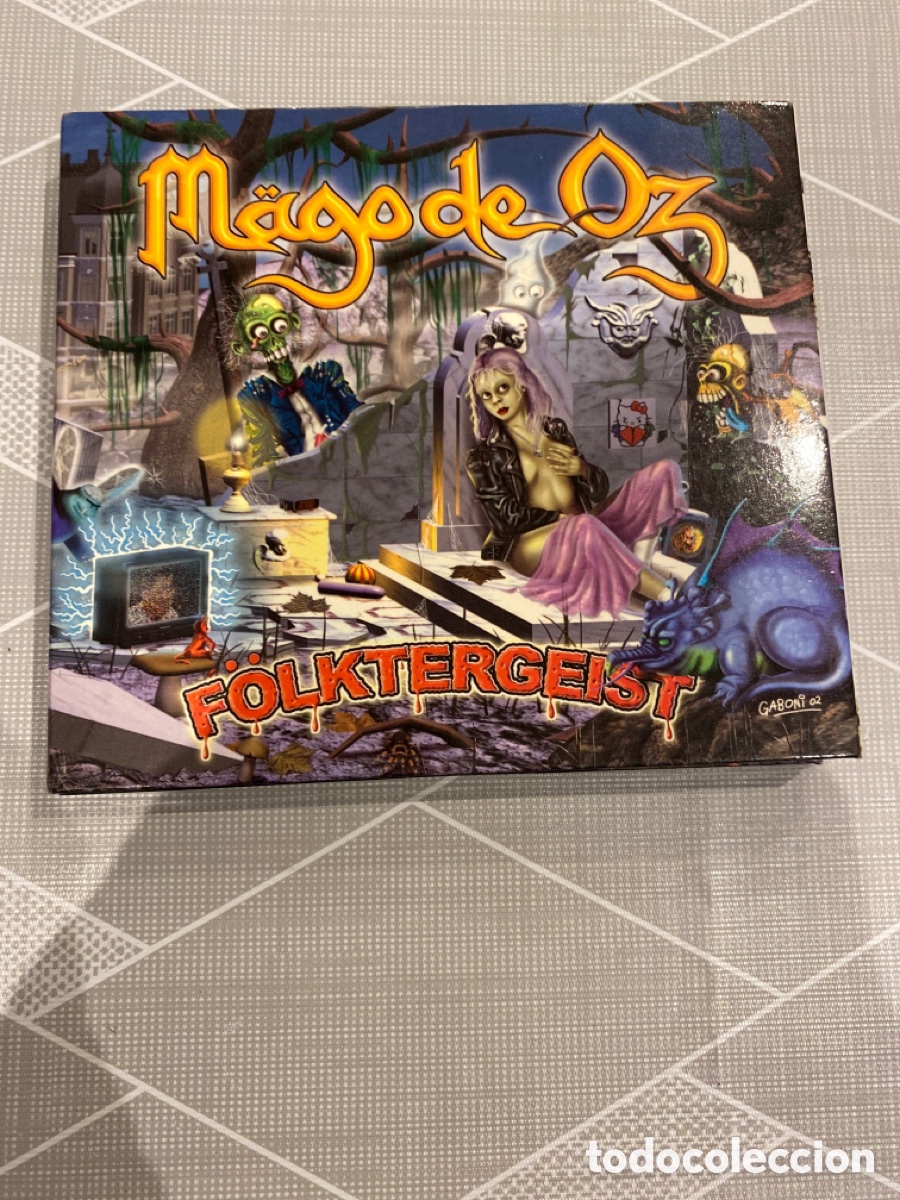 CDs de m&uacute;sica: MAGO DE OZ - FOLKTERGEIST CD DOBLE - Foto 1