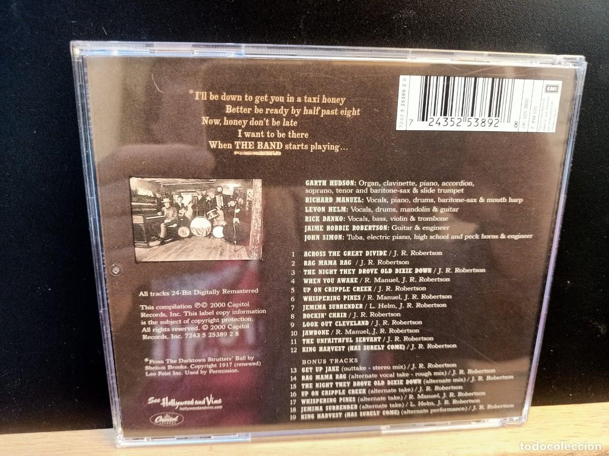 CDs de m&uacute;sica: THE BAND - REMASTERS - 19 TRACKS - 2000 - Foto 4