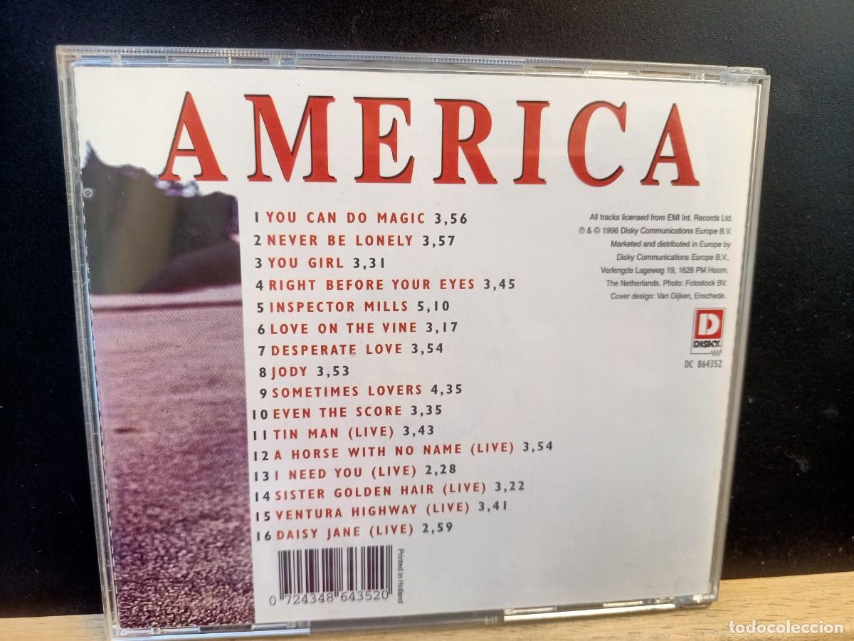 CDs de m&uacute;sica: AMERICA - YOU CAN DO MAGIC - 1996 - Foto 4