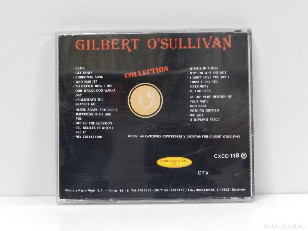 CDs de m&uacute;sica: DISCO CD. Gilbert OSullivan &ndash; Collection. COMPACT DISC. - Foto 2