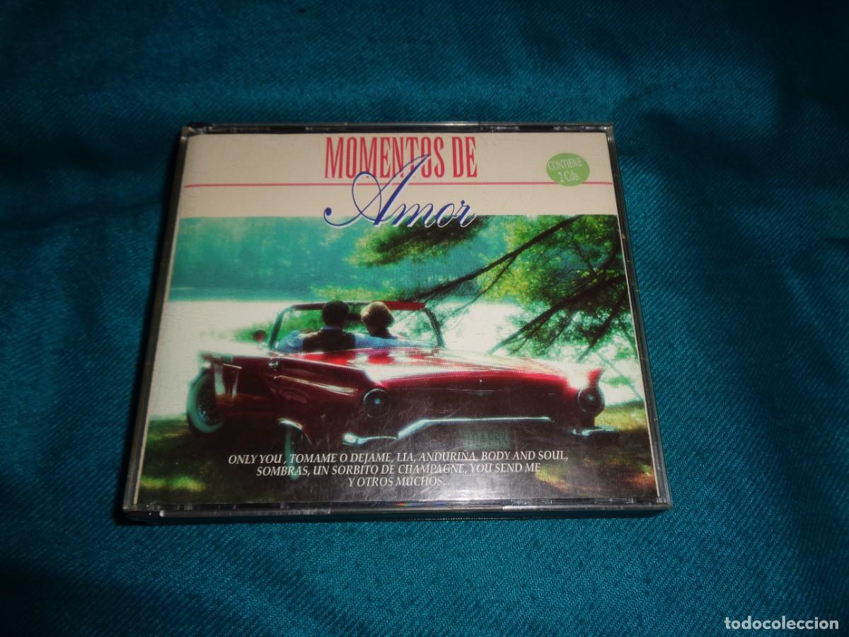 CDs de m&uacute;sica: MOMENTOS DE AMOR. 2 CD&acute;S. IMPECABLE - Foto 1