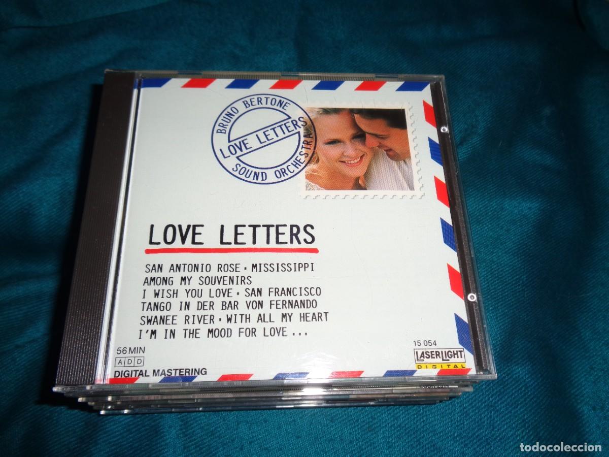 CDs de m&uacute;sica: BRUNO BERTONE SOUND ORCHESTRA. LOVE LETTERS. CD. IMPECABLE(#) - Foto 1