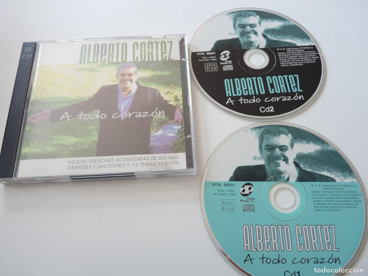 CDs de m&uacute;sica: CD A TODO CORAZON de ALBERTO CORTEZ REF: 6-50 - Foto 1