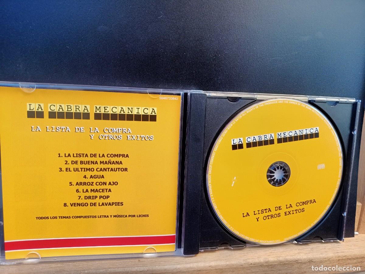 CDs de m&uacute;sica: LA CABRA MEC&Aacute;NICA - LA LISTA DE LA COMPRA Y OTROS &Eacute;XITOS - 2004 - Foto 2