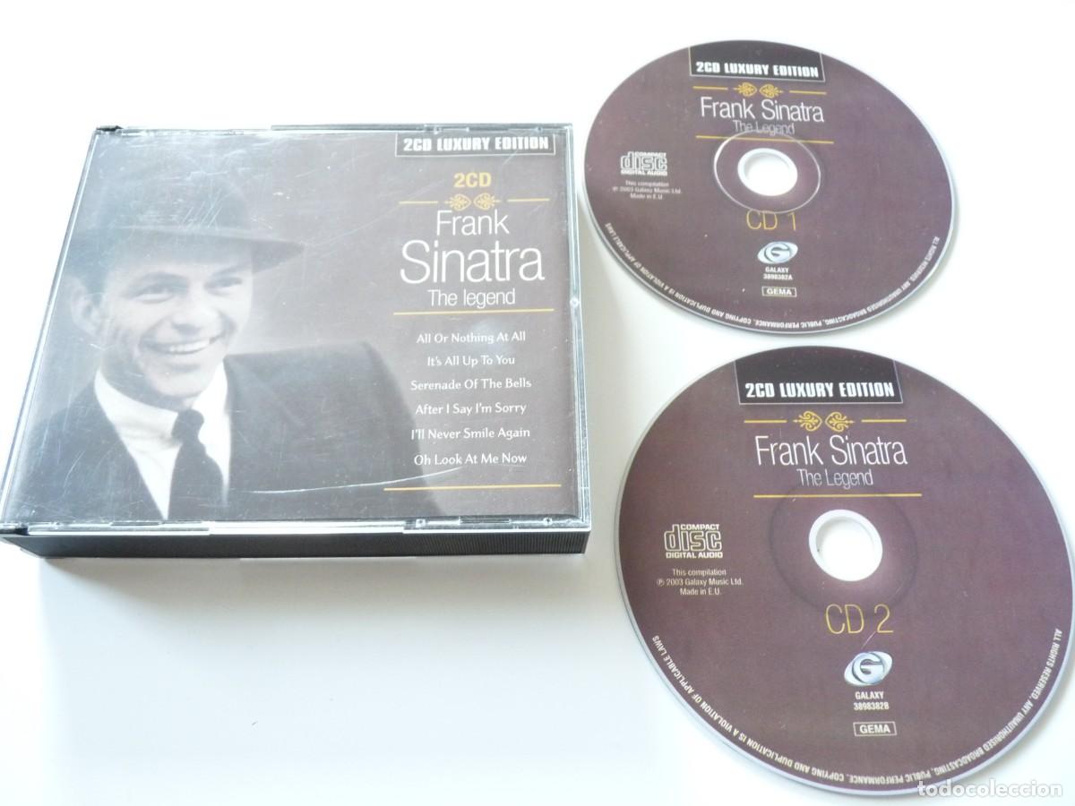CDs de m&uacute;sica: CD FRANK SINATRA THE LEGEND REF: 6-59 - Foto 1
