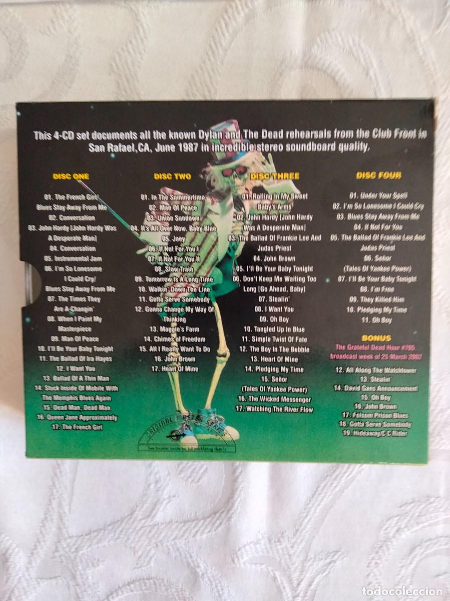 CDs de m&uacute;sica: DYLAN & THE DEAD - Complete Studio Rehearsals (4 Gold cd) - Foto 2