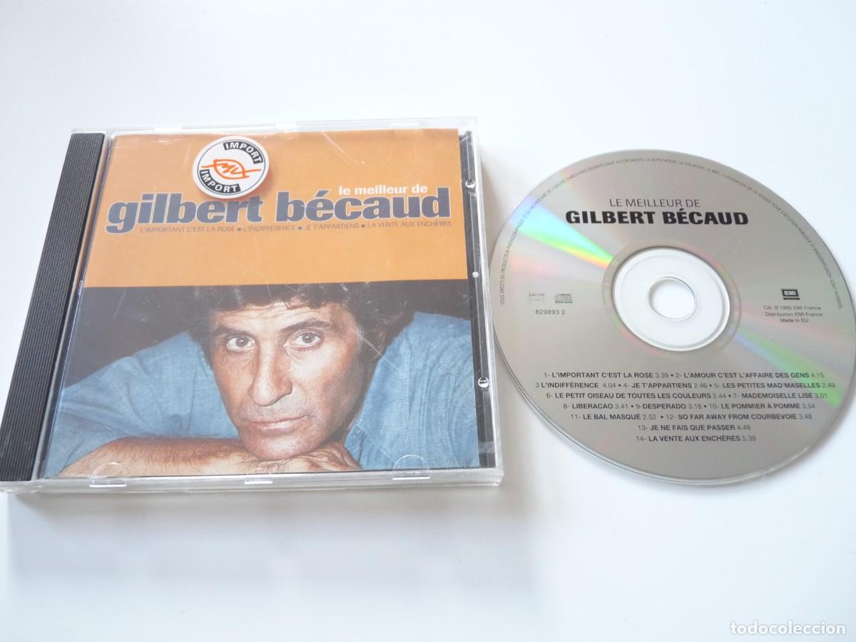 CDs de m&uacute;sica: CD LE MEILLEUR DE GILBERT B&Eacute;CAUD REF: 6-63 - Foto 1