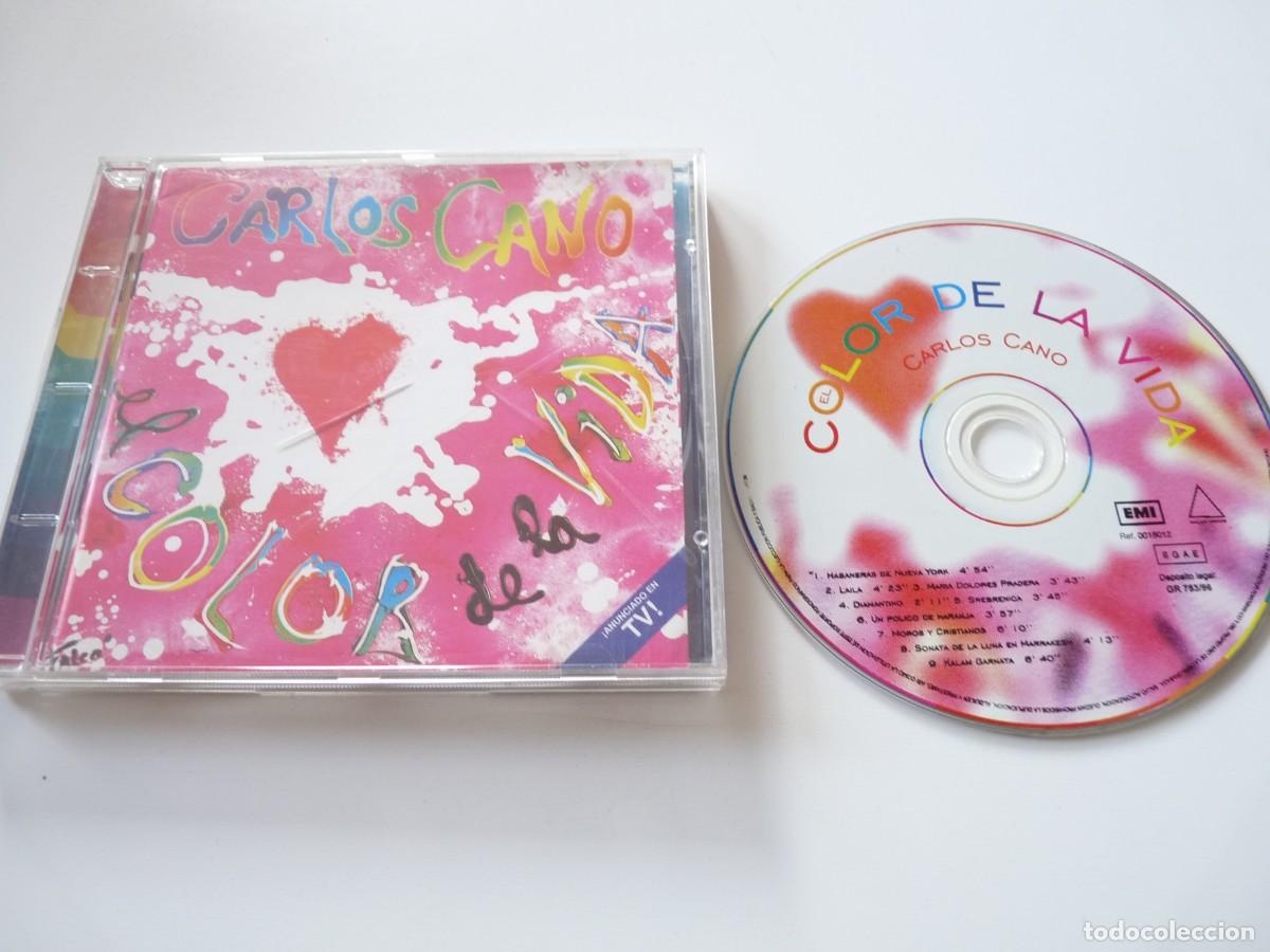 CDs de m&uacute;sica: CD EL COLOR DE LA VIDA de CARLOS CANO REF: 6-66 - Foto 1