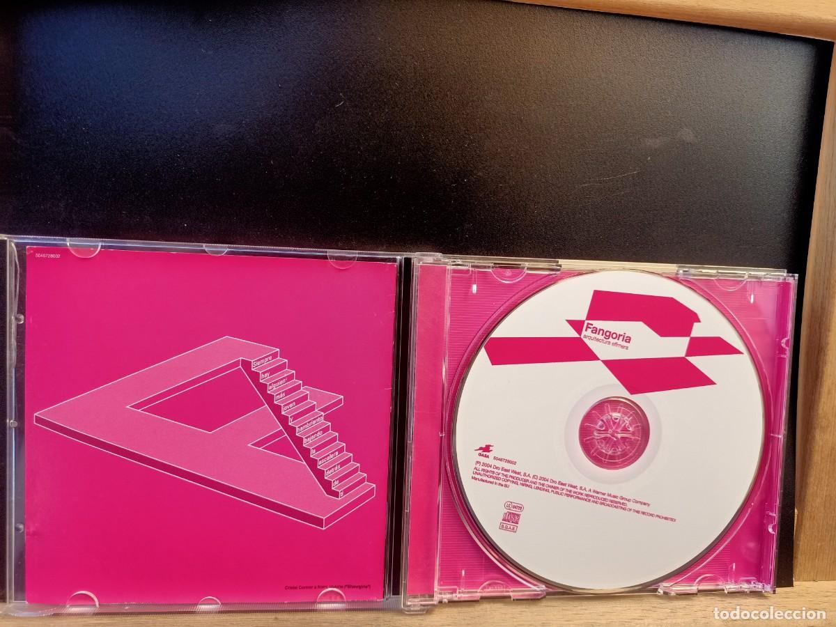 CDs de m&uacute;sica: FANGORIA - ARQUITECTURA EF&Iacute;MERA - 2004 - Foto 2