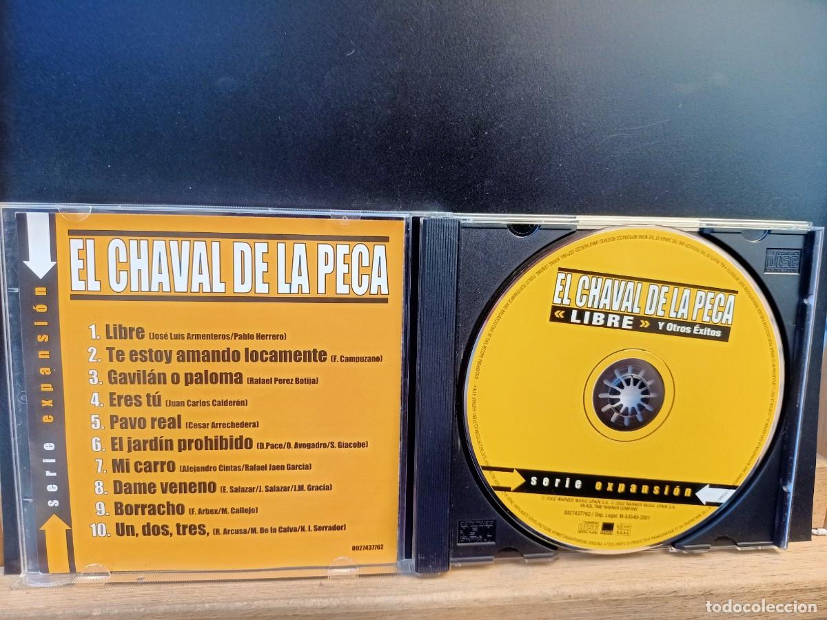 CDs de m&uacute;sica: EL CHAVAL DE LA PECA - LIBRE Y OTROS &Eacute;XITOS - 2002 - Foto 2