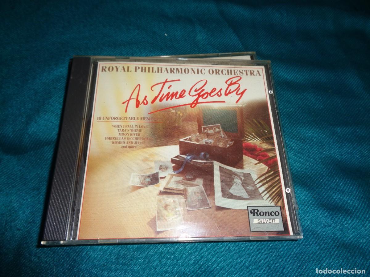 CDs de m&uacute;sica: AS TIME GOES BY ROYAL PHILARMONIC ORCHESTRA. CD. IMPECABLE(#) - Foto 1