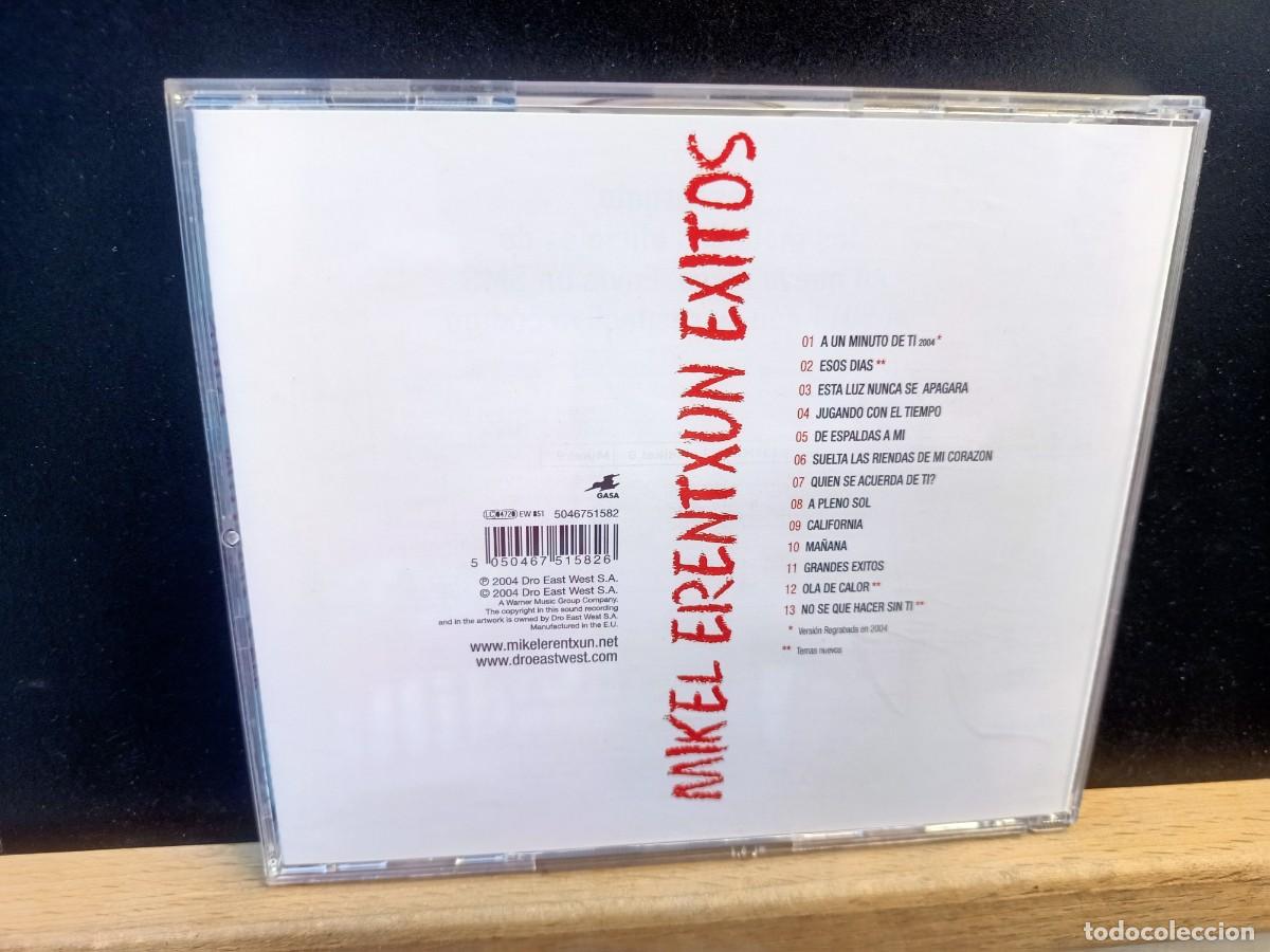 CDs de m&uacute;sica: MIKEL ERENTXUN - &Eacute;XITOS - 2004 - Foto 3