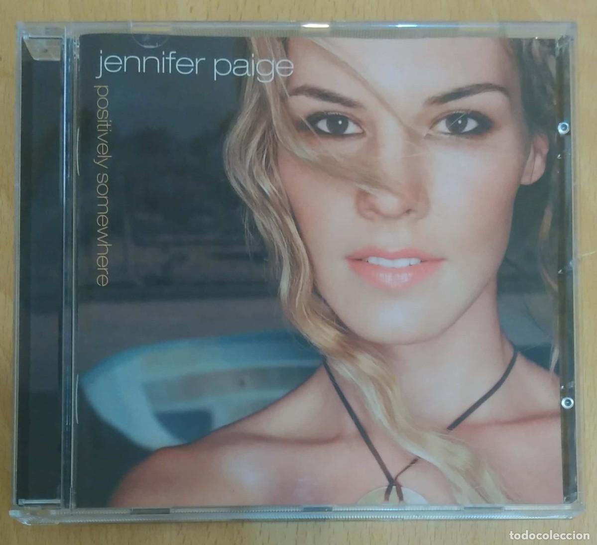 CDs de m&uacute;sica: JENNIFER PAIGE (POSITIVELY SOMEWHERE) CD 2001 - Foto 1