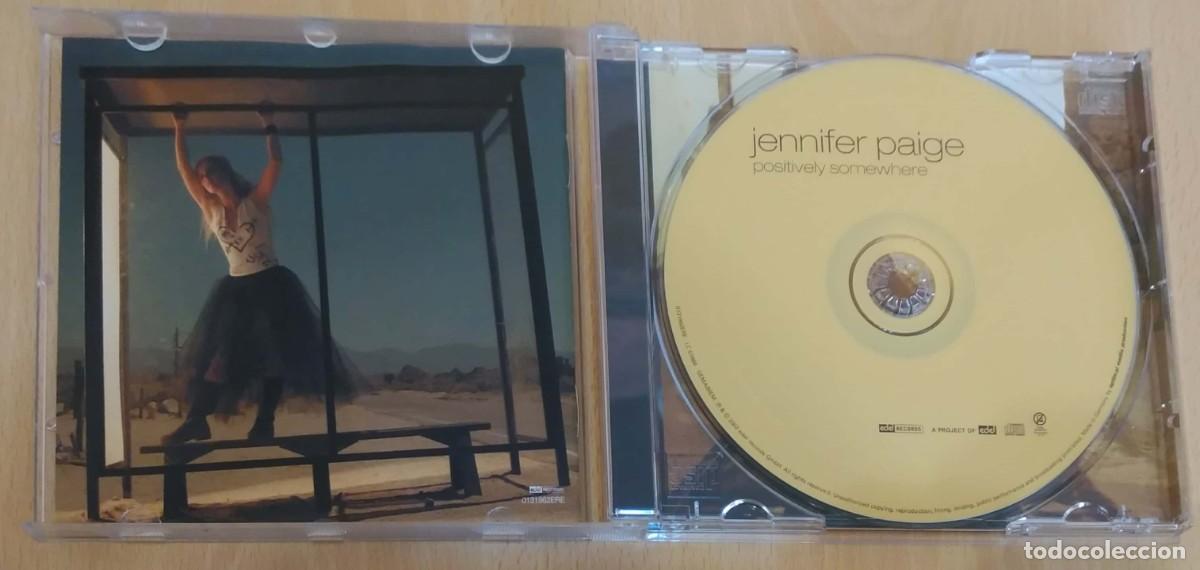 CDs de m&uacute;sica: JENNIFER PAIGE (POSITIVELY SOMEWHERE) CD 2001 - Foto 3