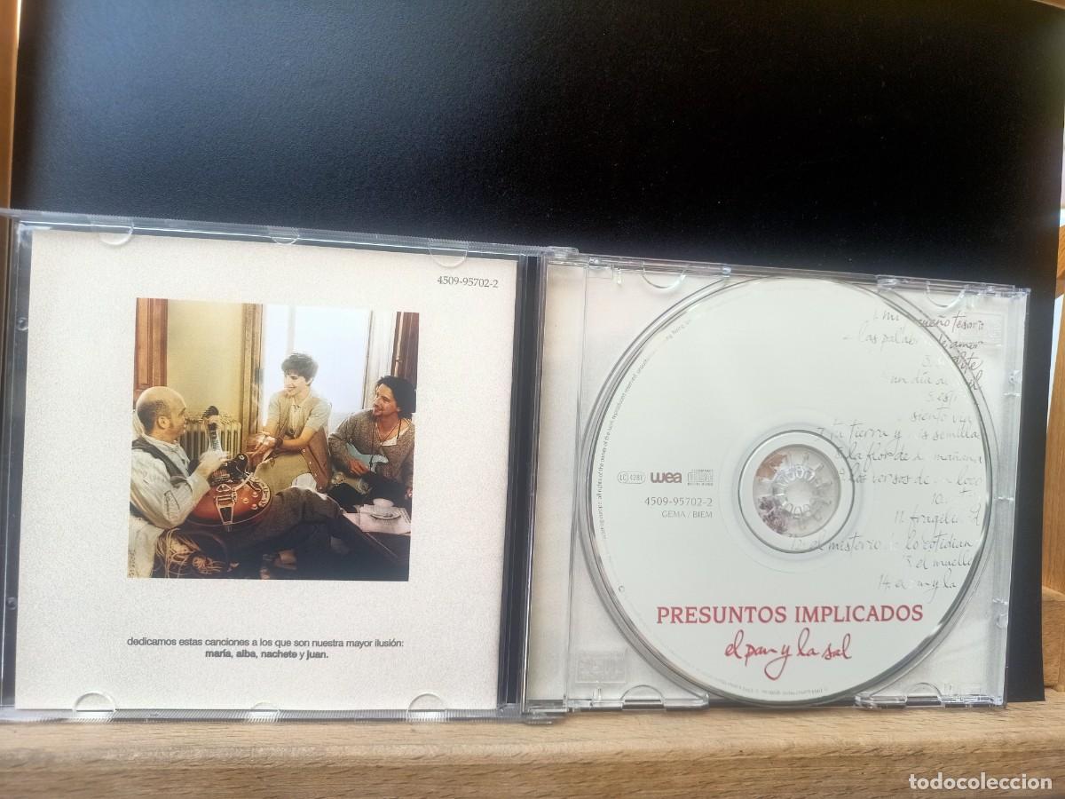 CDs de m&uacute;sica: PRESUNTOS IMPLICADOS - EL PAN Y LA SAL - 1994 - Foto 3