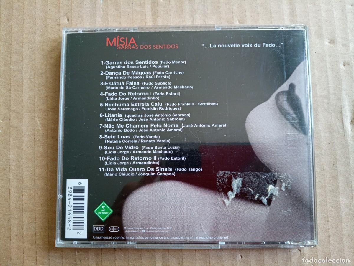 CDs de m&uacute;sica: MISIA - GARRAS DOS SENTIDOS CD - Foto 3