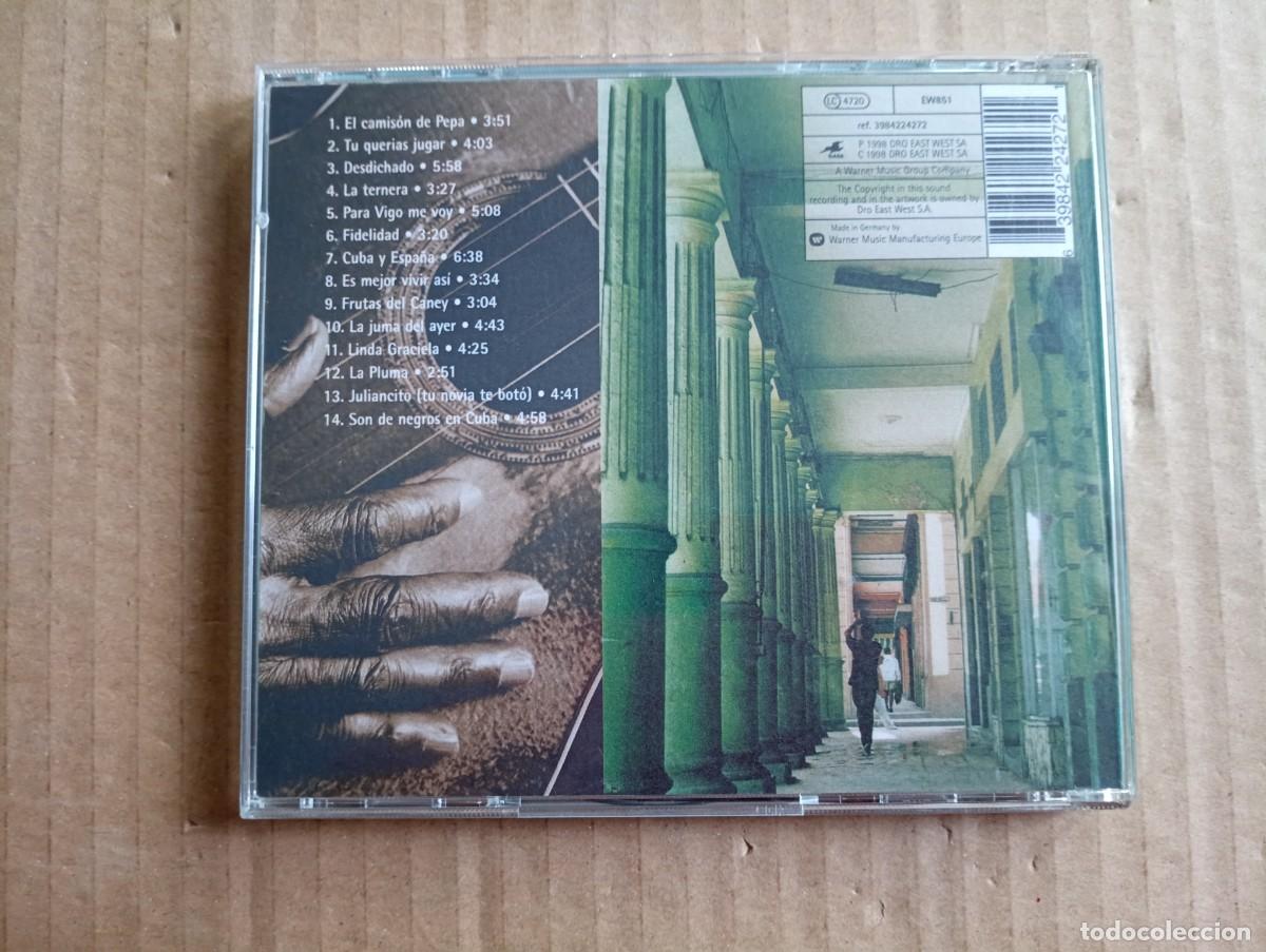 CDs de m&uacute;sica: COMPAY SEGUNDO - LO MEJOR DE LA VIDA CD 1998 - Foto 3