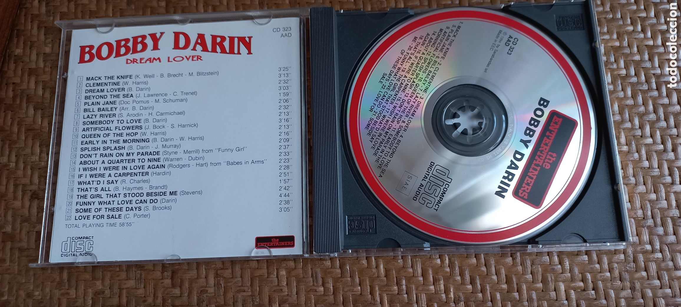 CDs de m&uacute;sica: Bobby Darin CD Dream Lover The Entertainers - Foto 2